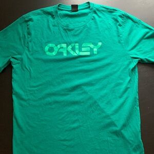 Oakley Teal Short Sleeve Tee